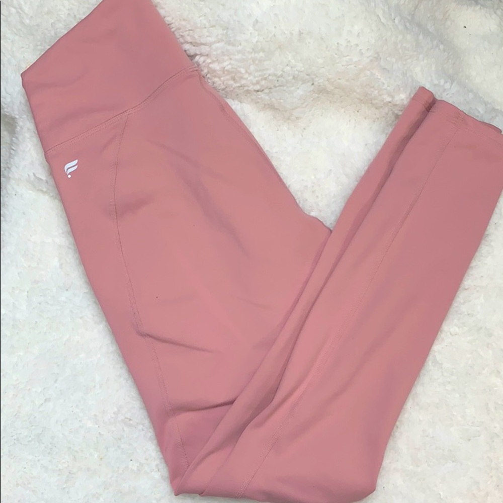 High waisted Fabletics blush leggings